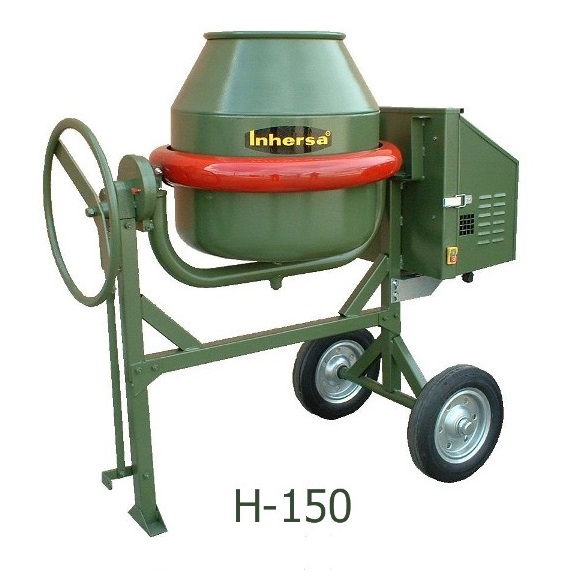 Inhersa H-150 - Hormigonera profesional Monofásica 220V